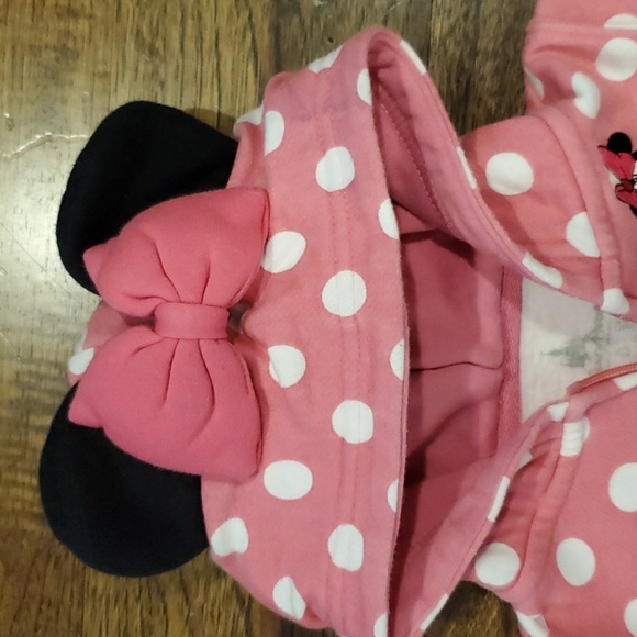 Girls Disney World polka dot hooded jacket size 2T - Picture 3 of 5